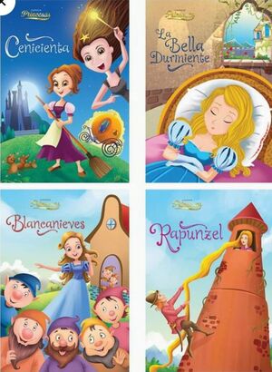 CUENTOS DE PRINCESAS PARA SOÑAR - 4 TIT. DIF.