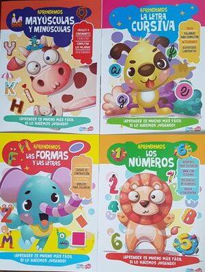 APRENDE LETRAS Y NUMEROS (4 MODELOS) BADAR4110