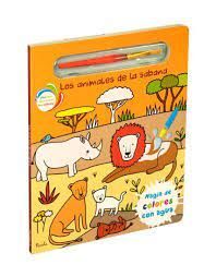 LOS ANIMALES DE LA SABANA. MAGIA DE LOS COLORES CON AGUA