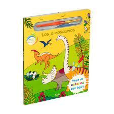 LOS DINOSAURIOS. MAGIA DE LOS COLORES CON AGUA