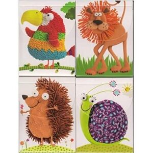 LIBRETA LEON, LORO, ERIZO SURTIDO