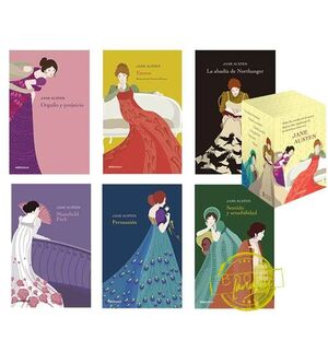PAQUETE JANE AUSTEN: ORGULLO Y PREJUICIO/MANSFIELD PARK/ABADIA DE NORTHANGER/PERSUASION/EMMA/SENTIDO Y SENSIBILIDAD