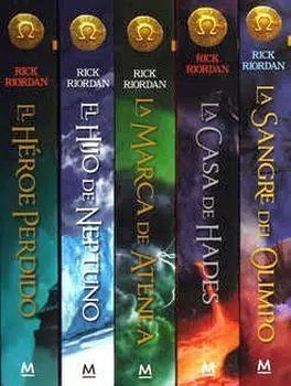 PAQUETE LOS HEROES DEL OLIMPO (5 LIBROS)