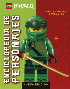 LEGO NINJAGO ENCICLOPEDIA DE PERSONAJES (INCLUYE UNA FIGURA EXCLUSIVA DE NYA DEL FUTURO)