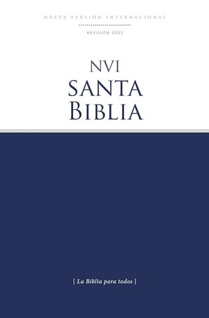 SANTA BIBLIA NVI, REVISIÓN 2022, EDICIÓN ECONÓMICA, TAPA RÚSTICA