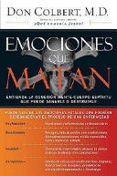 Portada de EMOCIONES QUE MATAN