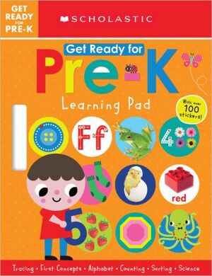 GET READY FOR PRE-K LEARNING PAD: SCHOLASTIC EARLY LEARNERS (LEARNING PAD)