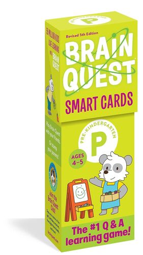 BRAIN QUEST PRE-KINDERGARTEN SMART CARDS