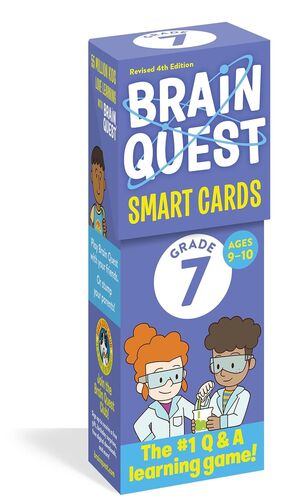 BRAIN QUEST 7TH GRADE SMART CARDS