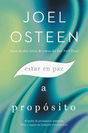 ESTAR EN PAZ A PROPÓSITO