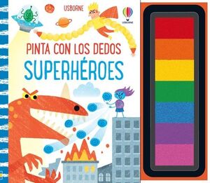 SUPERHEROES (PINTA CON LOS DEDOS)