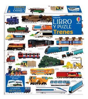 LIBRO Y PUZZLE: TRENES