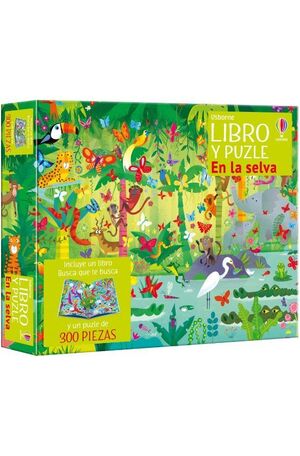 EN LA SELVA LIBRO Y PUZLE