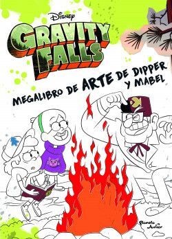 GRAVITY FALLS. MEGALIBRO DE ARTE DE DIPPER Y MABEL