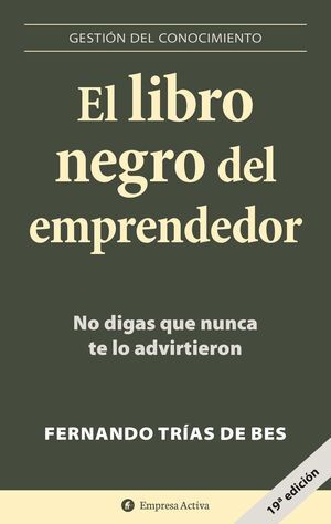 LIBRO NEGRO DEL EMPRENDEDOR