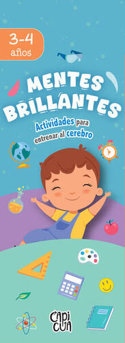 Portada de MENTES BRILLANTES: 3-4 AÑOS