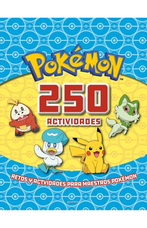 Portada de POKEMON. ACTIVIDADES - 250 ACTIVIDADES