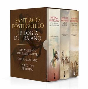 ESTUCHE TRILOGIA DE TRAJANO (ASESINOS DEL EMPERADOR, CIRCO MAXIMO, LEGION PERDIDA)