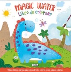 MAGIC WATER: LIBRO DE COLOREAR DINOSAURIO CPC201