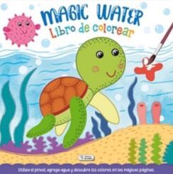 MAGIC WATER: LIBRO DE COLOREAR TORTUGA CPC201