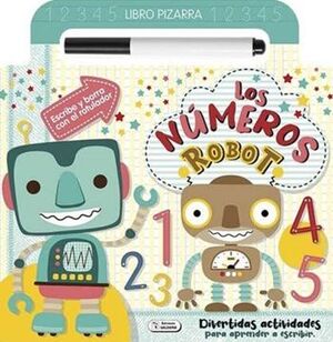 LOS NUMEROS ROBOTS . LIBRO PIZARRA CCD233-2
