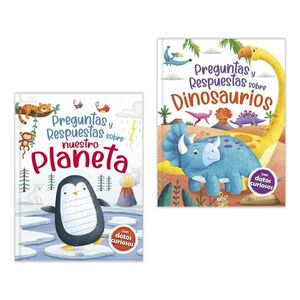 PACK PREGUNTAS Y RESPUESTAS SOBRE NUESTRO PLANETA-DINOSAURIOS CTD227