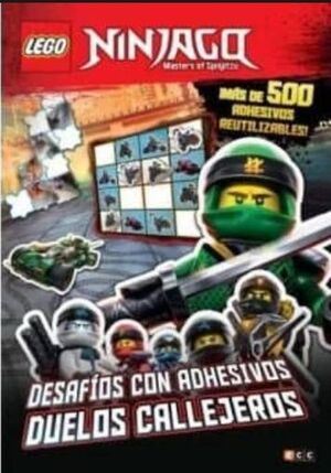 LEGO NINJAGO. DESAFÍOS CON ADHESIVOS. DUELOS CALLEJEROS