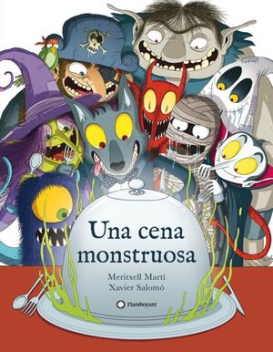 Portada de UNA CENA MONSTRUOSA