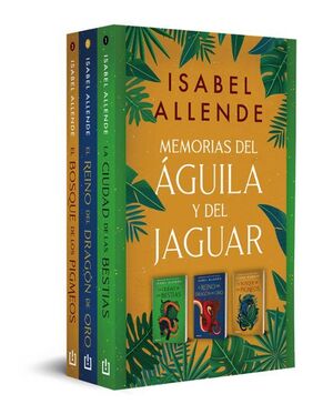 PACK TRILOGIA EL AGUILA Y EL JAGUAR (PACK CON: LA CIUDAD DE LAS BESTIAS  EL REINO DEL DRAGÓN DE ORO  EL BOSQUE DE LOS PIGMEOS)