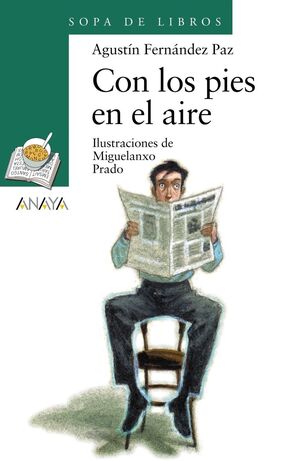 * SOPA DE LIBROS VERDE: CON LOS PIES EN EL AIRE