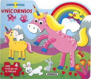 LIBRO PUZLE UNICORNIOS