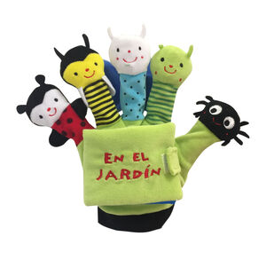 EN EL JARDIN (LIBRO GUANTE CON TÍTERES DE DEDO)