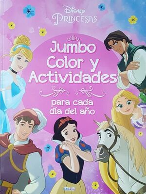 JUMBO COLOR Y ACTIVIDADES, DISNEY PRINCESAS LD0902