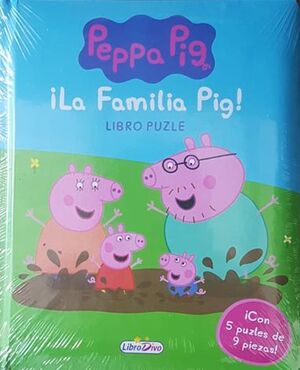 PUZZLE MADERA ENCAJABLE PEPPA PIG LA FAMILIA PIG LD0944