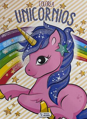 COLOREA UNICORNIOS -- AZUL CPC140