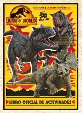 JURASSIC WORLD DOMINION: LIBRO OFICIAL DE ACTIVIDADES