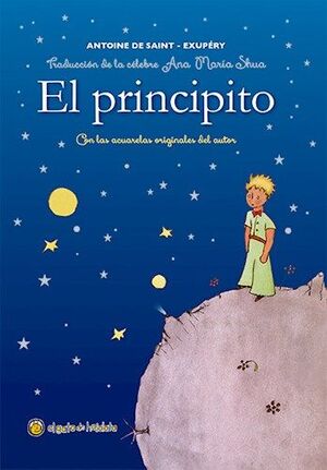 EL PRINCIPITO (PORTADA AZUL) CON ACUARELAS ORIGINA CTD204