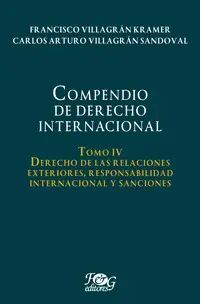 Portada de COMPENDIO DE DERECHO INTERNACIONAL. TOMO IV